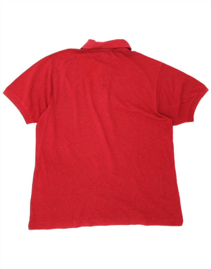 Ανδρικό πουκάμισο πόλο Lacoste 6 XL Κόκκινο βαμβακερό