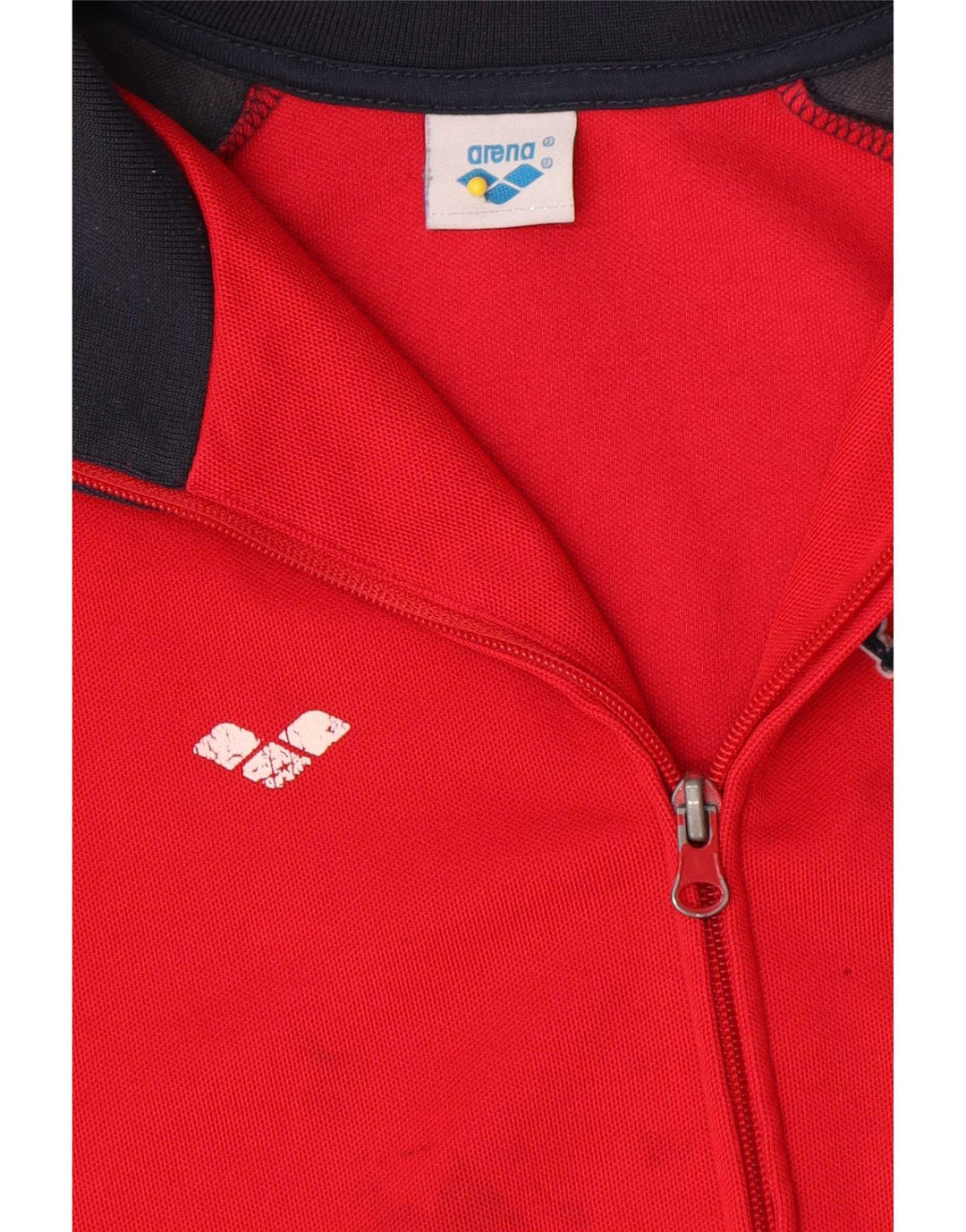 Ανδρική φόρμα γραφική Arena Top Jacket μεγάλο κόκκινο χρώμα, βαμβακερό