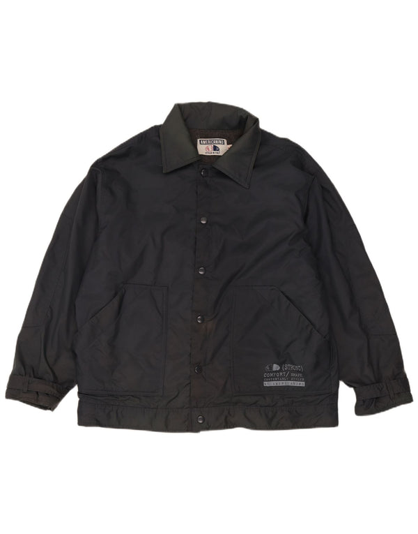 Ανδρικό μπουφάν Americanino Bomber UK 40 Large Black Nylon