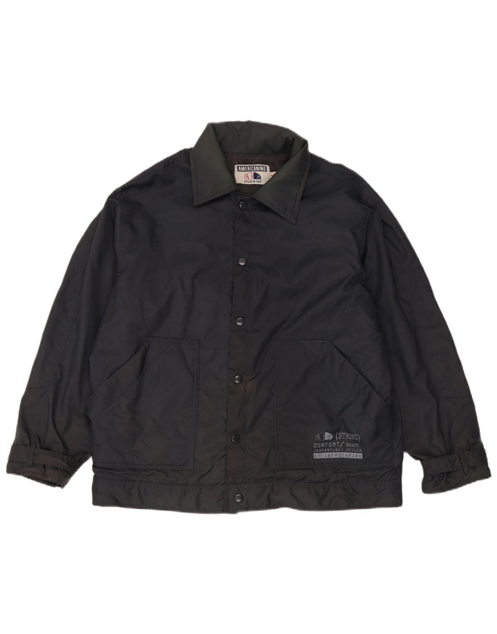 Ανδρικό μπουφάν Americanino Bomber UK 40 Large Black Nylon