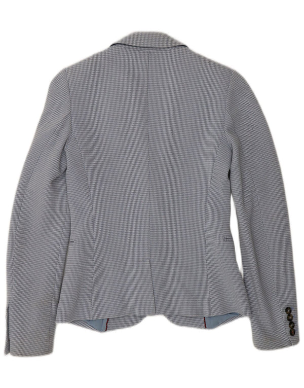 TOMMY HILFIGER Γυναικείο σακάκι 2 κουμπιών US 2 XS Μπλε βαμβακερό