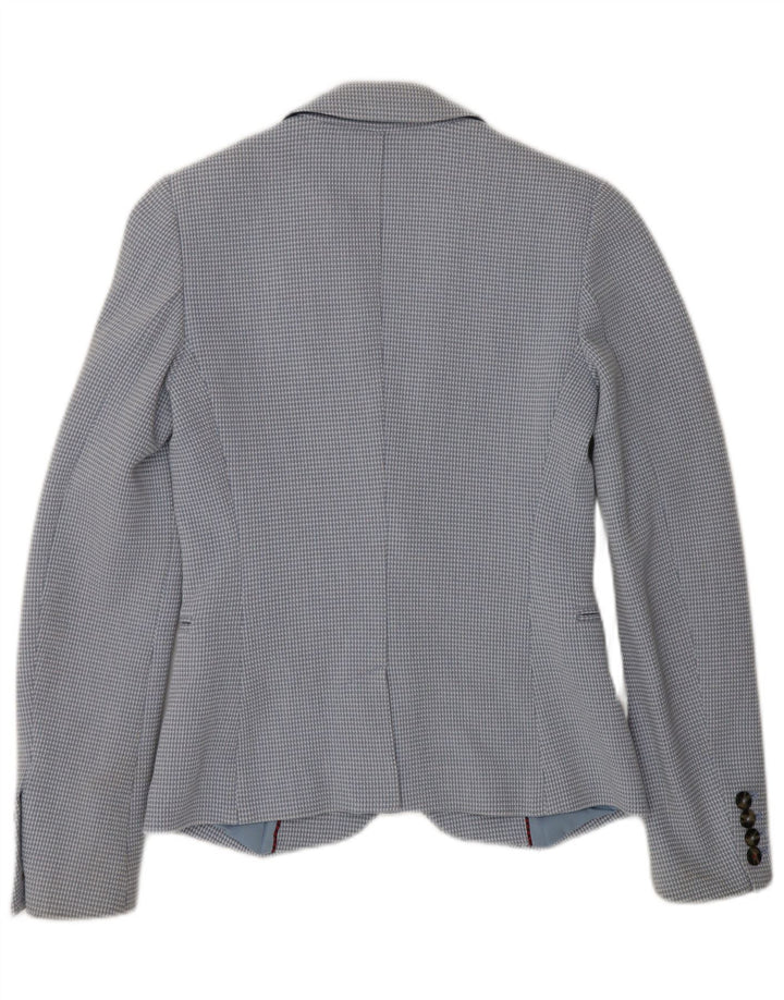 TOMMY HILFIGER Γυναικείο σακάκι 2 κουμπιών US 2 XS Μπλε βαμβακερό