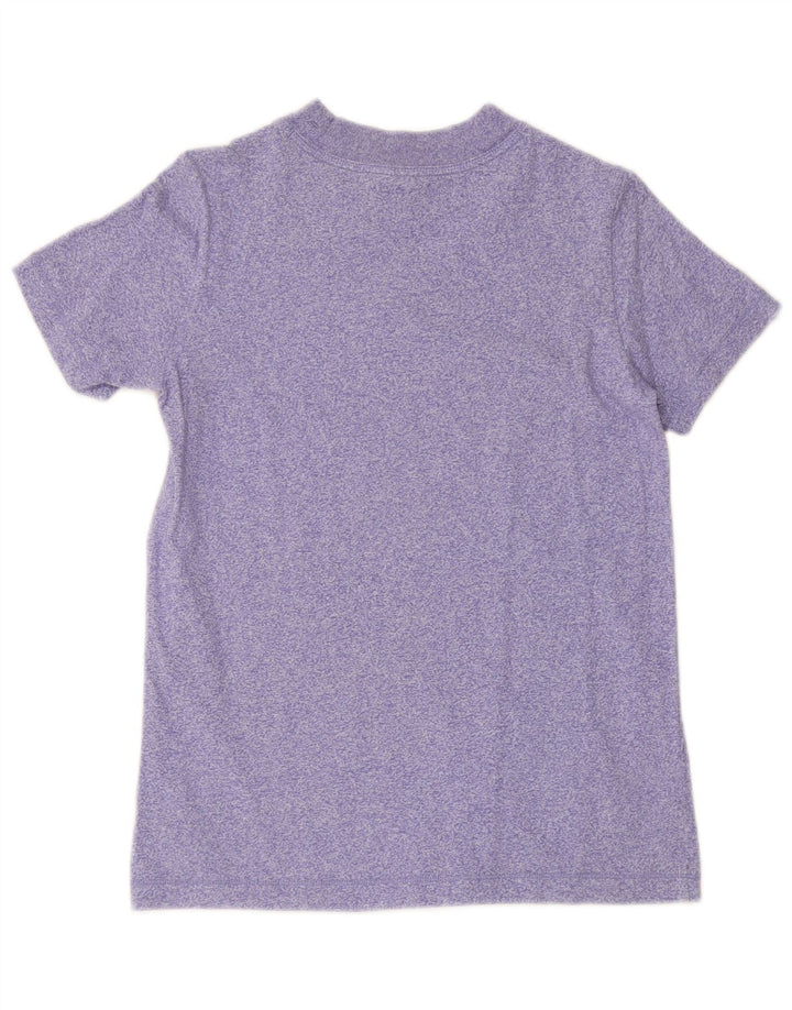 CHAMPION Γυναικεία γραφικά T-shirt Top UK 12 Medium Purple Flecked