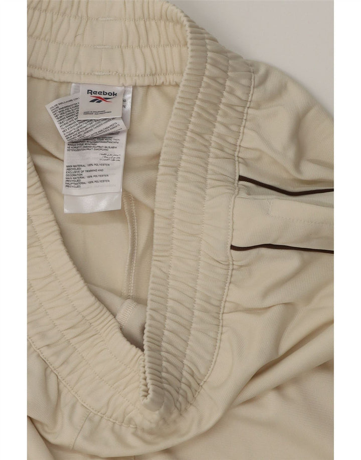Γυναικεία αθλητική φόρμα REEBOK Παντελόνι UK 10 Small Beige Polyester