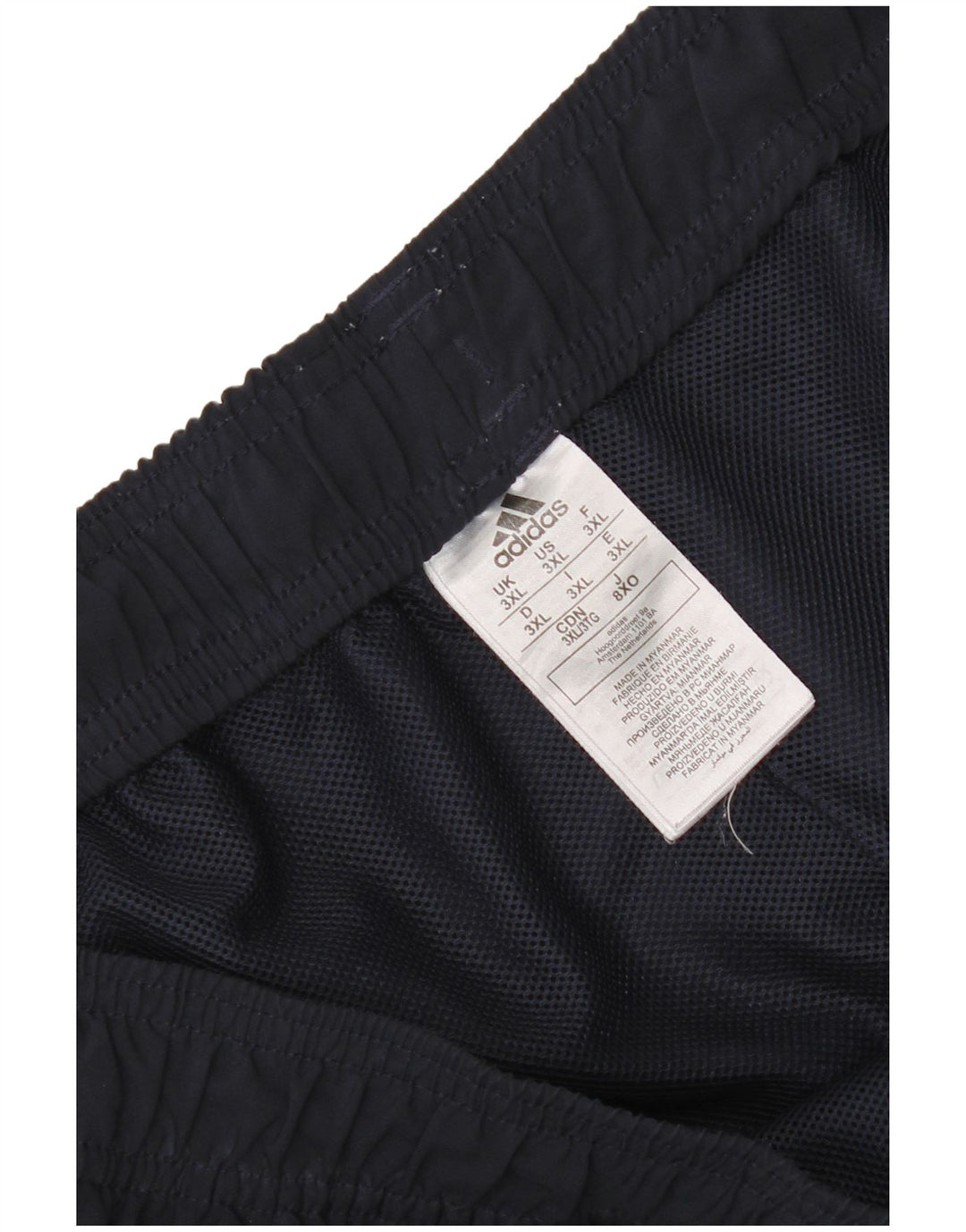 Ανδρικό αθλητικό σορτς Adidas 3XL Navy Blue Polyester
