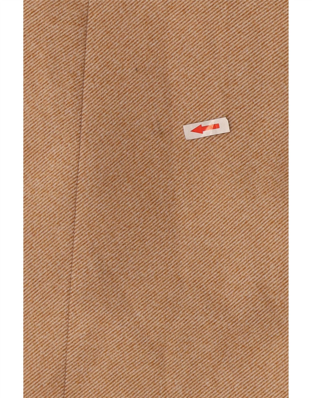 Zara Γυναικείο Παλτό με διπλό στήθος UK 14 Medium Beige Polyester