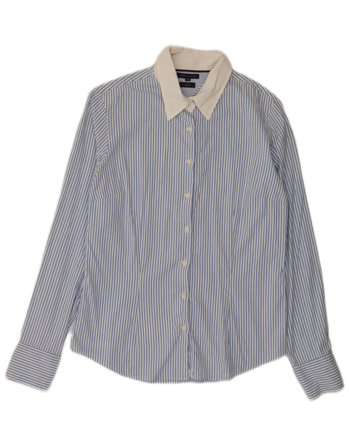 Tommy Hilfiger Γυναικείο Πουκάμισο US 8 Medium Blue ριγέ