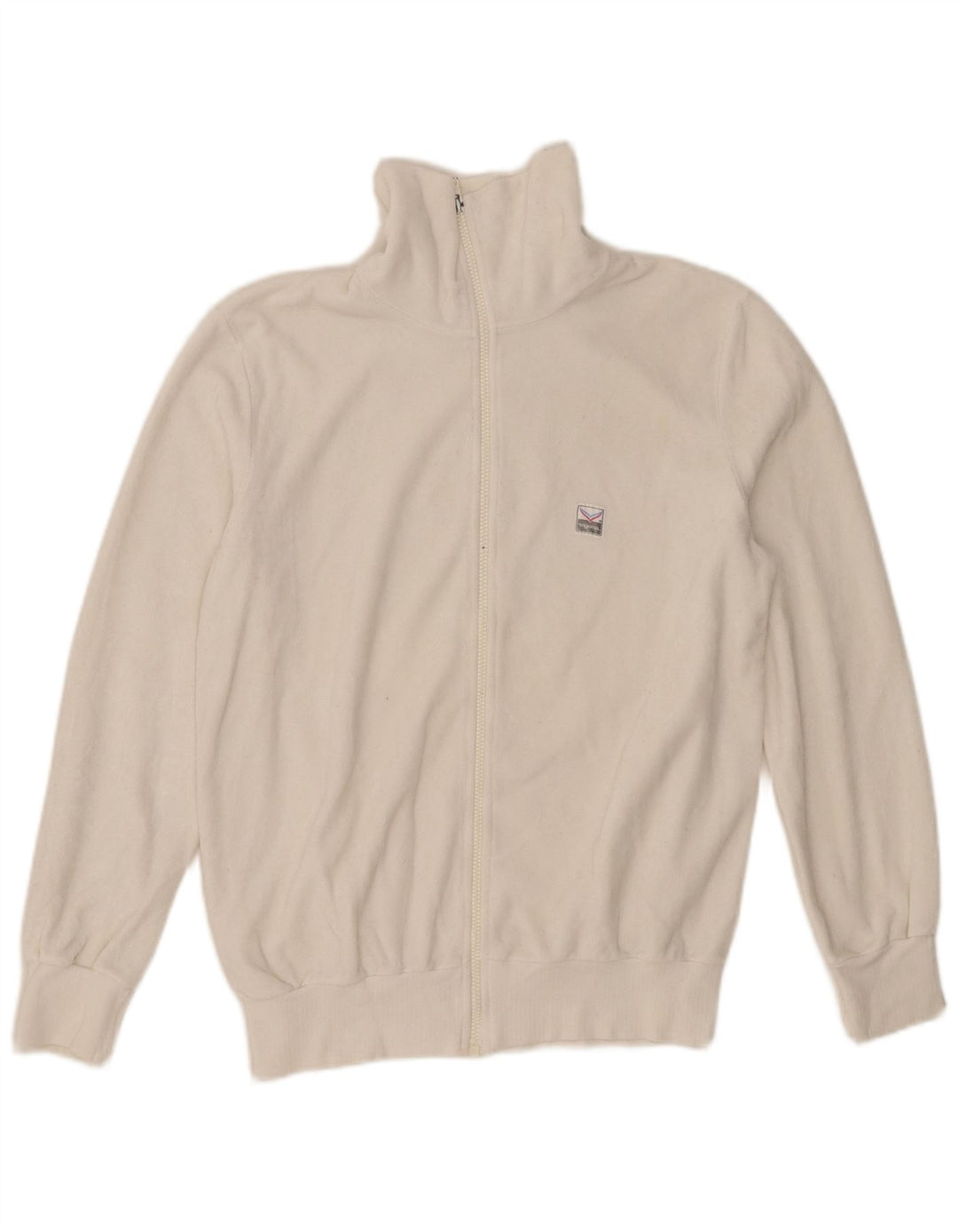 Ανδρική φόρμα Trigema Top Jacket Μικρό Λευκό Βαμβακερό