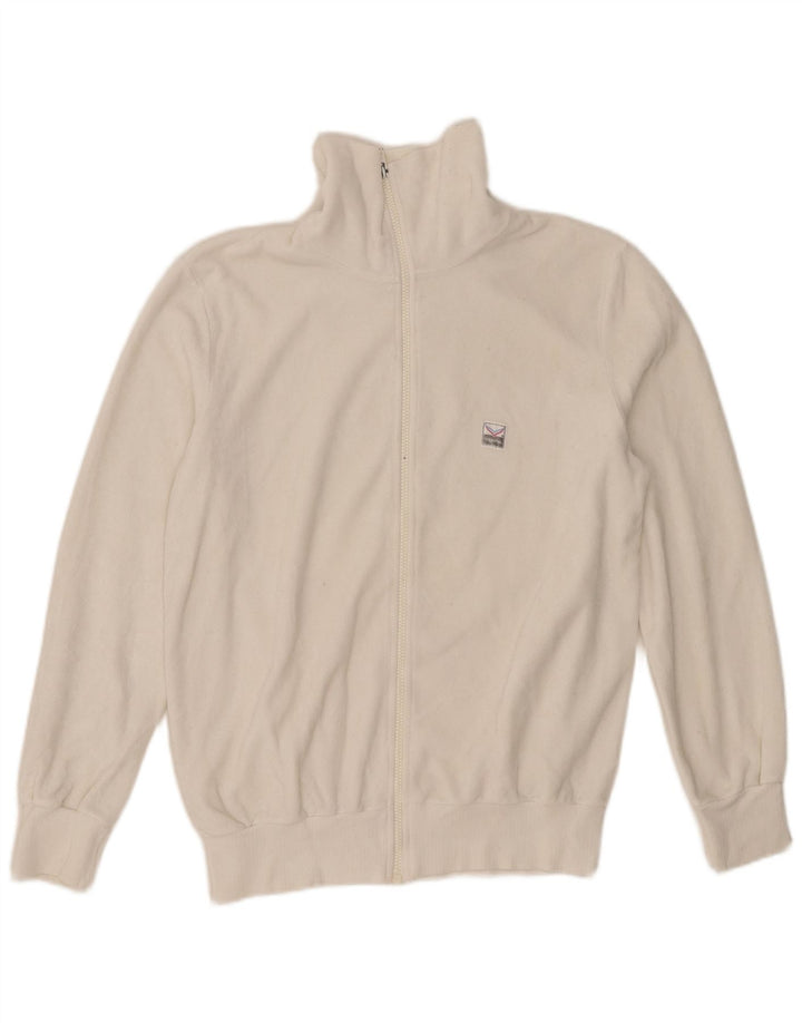 Ανδρική φόρμα Trigema Top Jacket Μικρό Λευκό Βαμβακερό