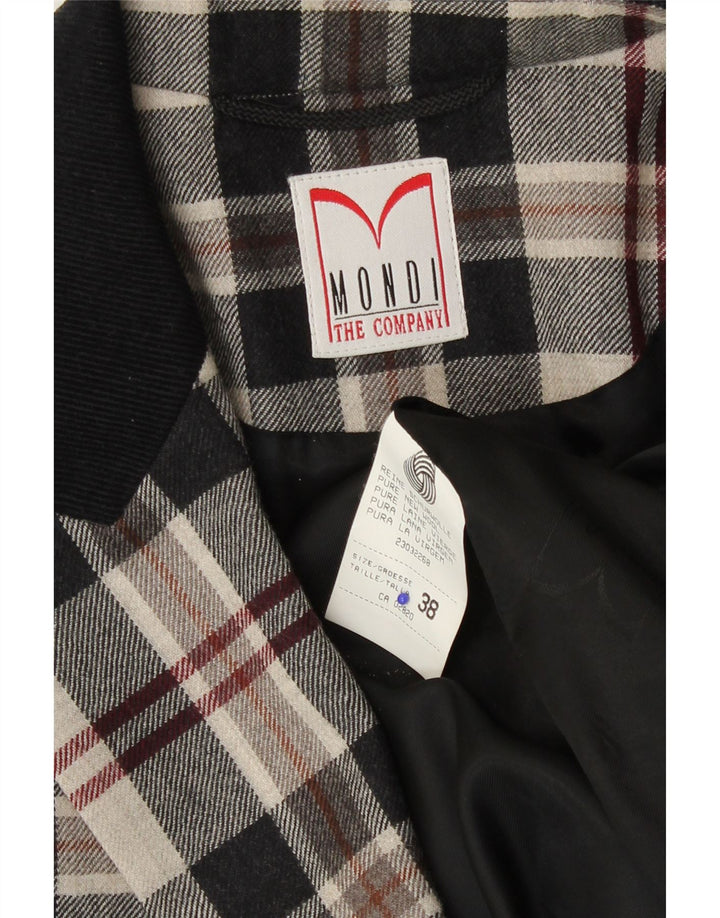 Mondi Γυναικείο Μπλέιζερ Διπλό Μπουφάν EU 38 Medium Beige Καρό