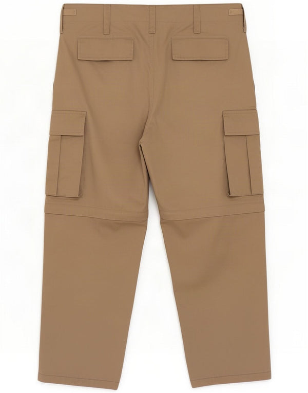 Vintage Ανδρικό ίσιο παντελόνι Cargo W38 L27 Beige Polyester