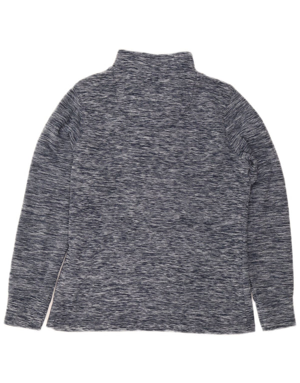 Weird Fish Γυναικεία φούτερ με φερμουάρ Jumper UK 10 Small Navy Blue Flecked