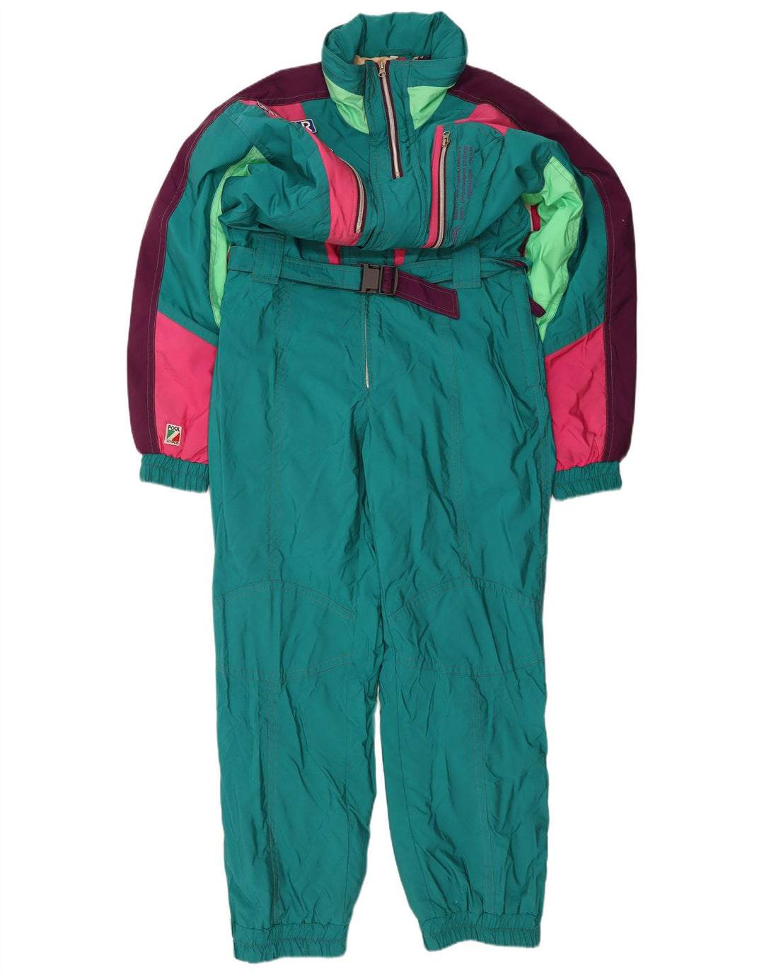 Ανδρική φόρμα σκι COLMAR IT 54 Large Green Colourblock Polyamide