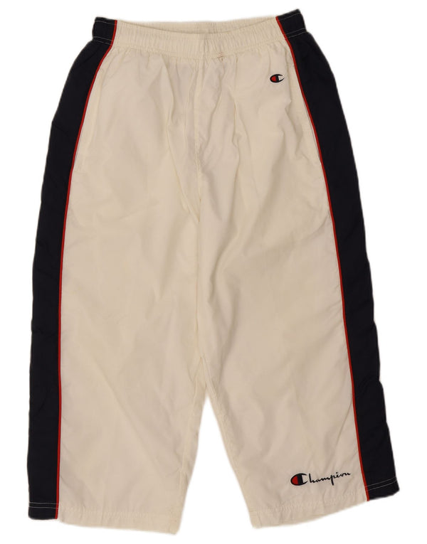 Champion Ανδρική φόρμα Capri Παντελόνι Small White Colorblock Nylon