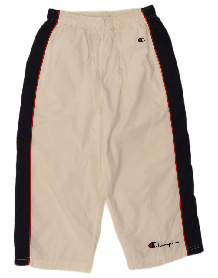 Champion Ανδρική φόρμα Capri Παντελόνι Small White Colorblock Nylon
