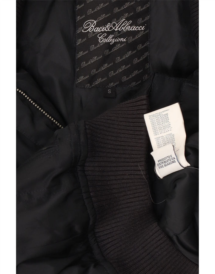 Γυναικείο μπουφάν BACI & ABBRACCI Bomber UK 10 Small Navy Blue Polyester