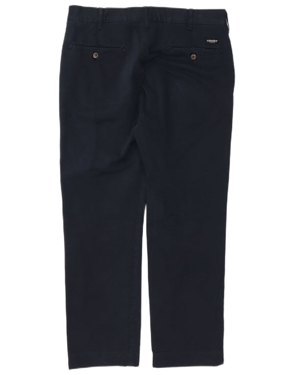 Carrera Ανδρικό ίσιο παντελόνι Chino IT 48 Medium W33 L29 Navy Blue Cotton