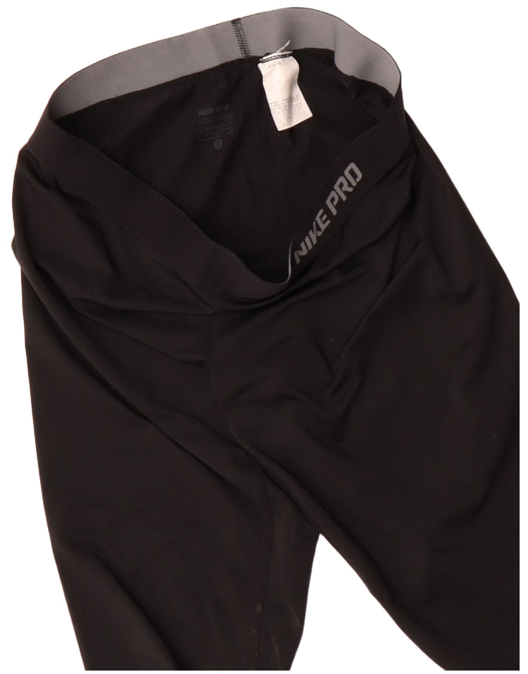 Γυναικεία γραφικά κολάν Capri Nike UK 26 Large Black Polyester