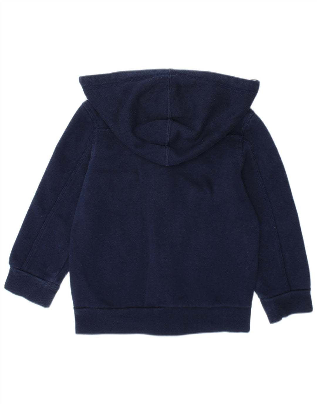 Adidas Boys Zip Hoodie πουλόβερ 2-3 ετών Navy Blue Cotton