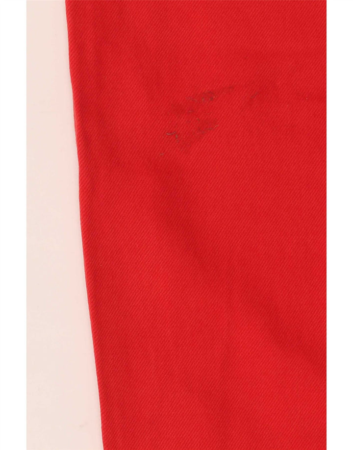 Ανδρικό τζιν G-Star 3D Arc Cropped W25 L25 κόκκινο βαμβακερό
