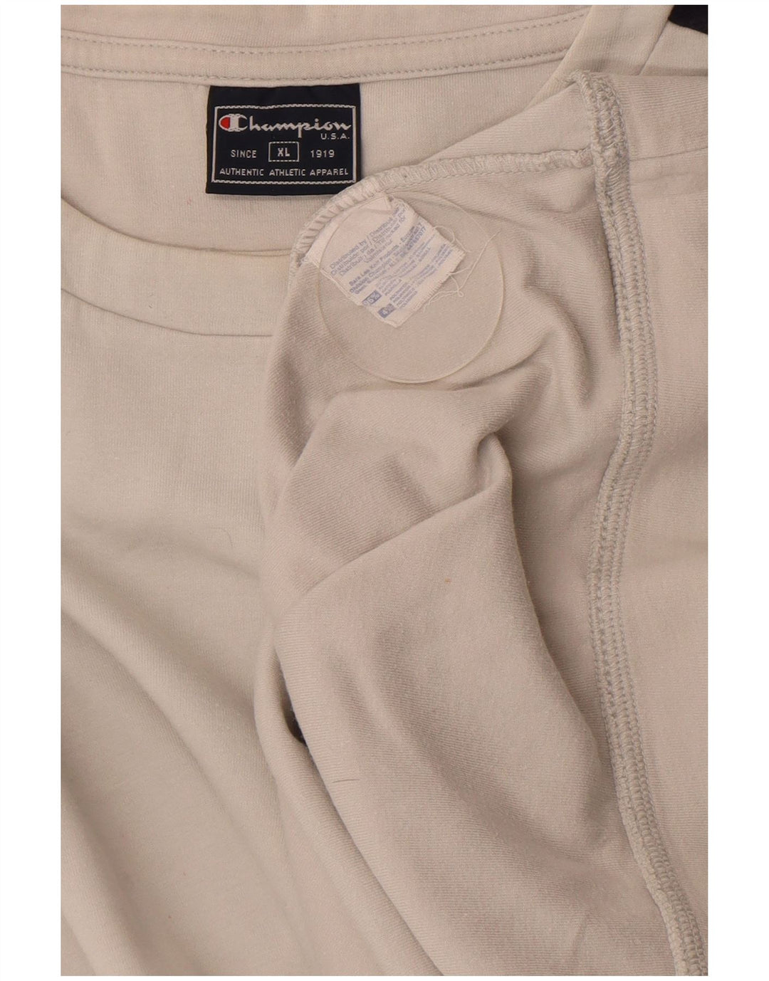 Ανδρικό φούτερ Champion Jumper XL Λευκό Colourblock Βαμβακερό