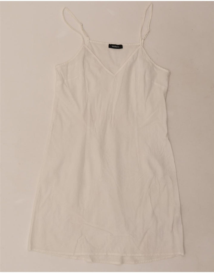 Max & Co. Γυναικείο Slip Dress UK 10 Small White Cotton
