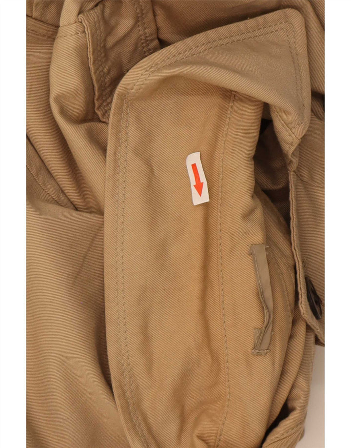 Zara Ανδρική καμπαρντίνα UK 36 Small Beige Polyester
