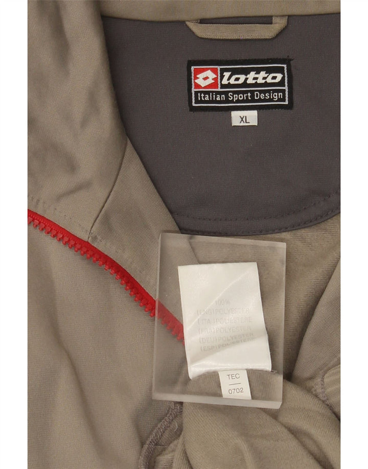 Ανδρική φόρμα LOTTO Top Jacket XL Grey Polyester