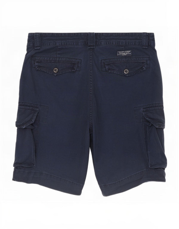Ανδρικό σορτς Cargo Ralph Lauren W32, Βαμβακερό, μεσαίο ναυτικό
