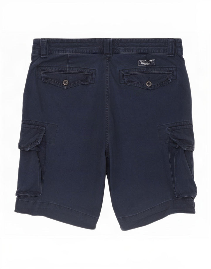 Ανδρικό σορτς Cargo Ralph Lauren W32, Βαμβακερό, μεσαίο ναυτικό