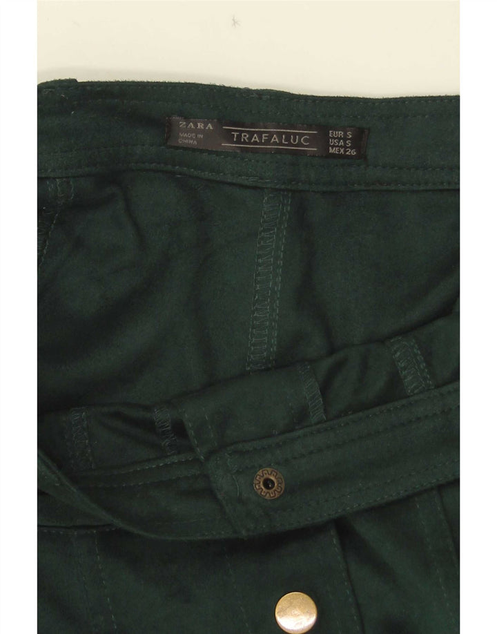 Zara Γυναικεία Μίνι Φούστα Trafaluc Small W26 Green