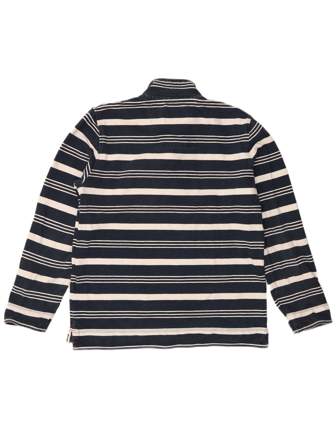 Ανδρικό φούτερ με φερμουάρ Crew Clothing, Jumper Medium Navy Blue ριγέ