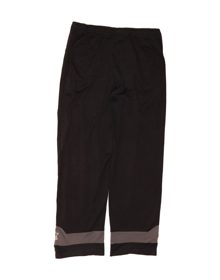 STARTER Mens Graphic Tracksuit Trousers Medium  Black Polyester Vintage Starter and Second-Hand Starter from Messina Hembry 