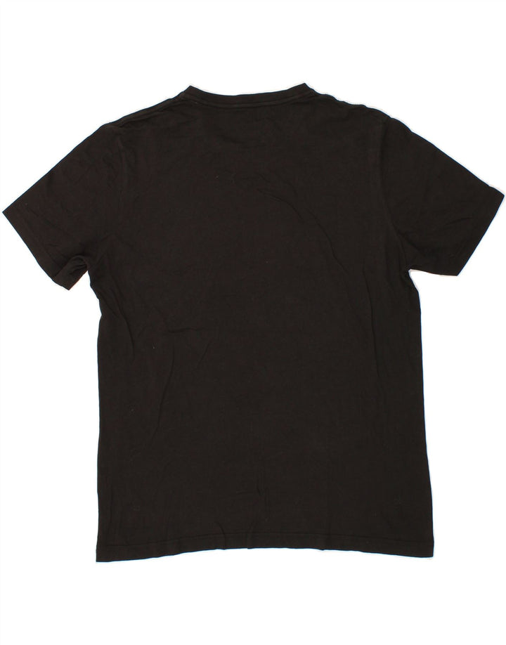PUMA Mens Graphic T-Shirt Top Large Black Cotton Vintage Puma and Second-Hand Puma from Messina Hembry 