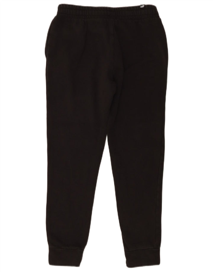 Ανδρική αθλητική φόρμα Puma Παντελόνι Joggers Μικρό μαύρο βαμβακερό