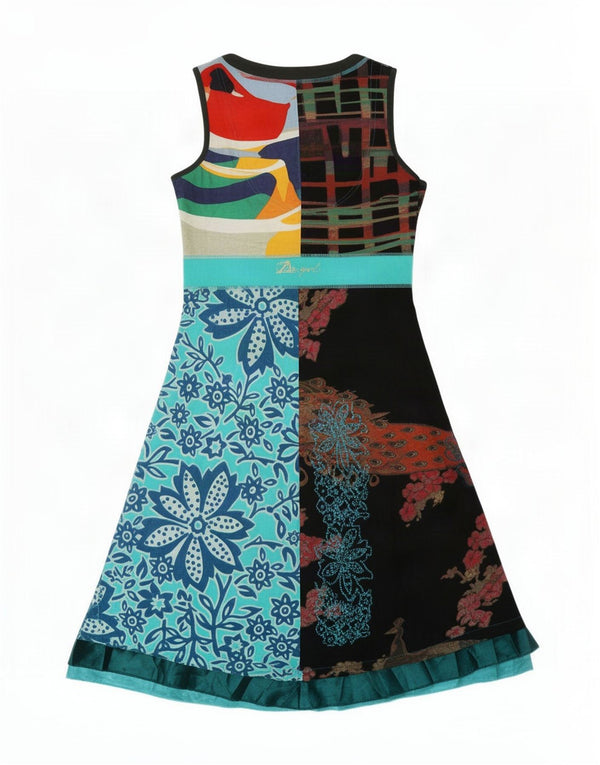 Γυναικείο Desigual Graphic A-Line UK 12 Medium πολύχρωμο φλοράλ