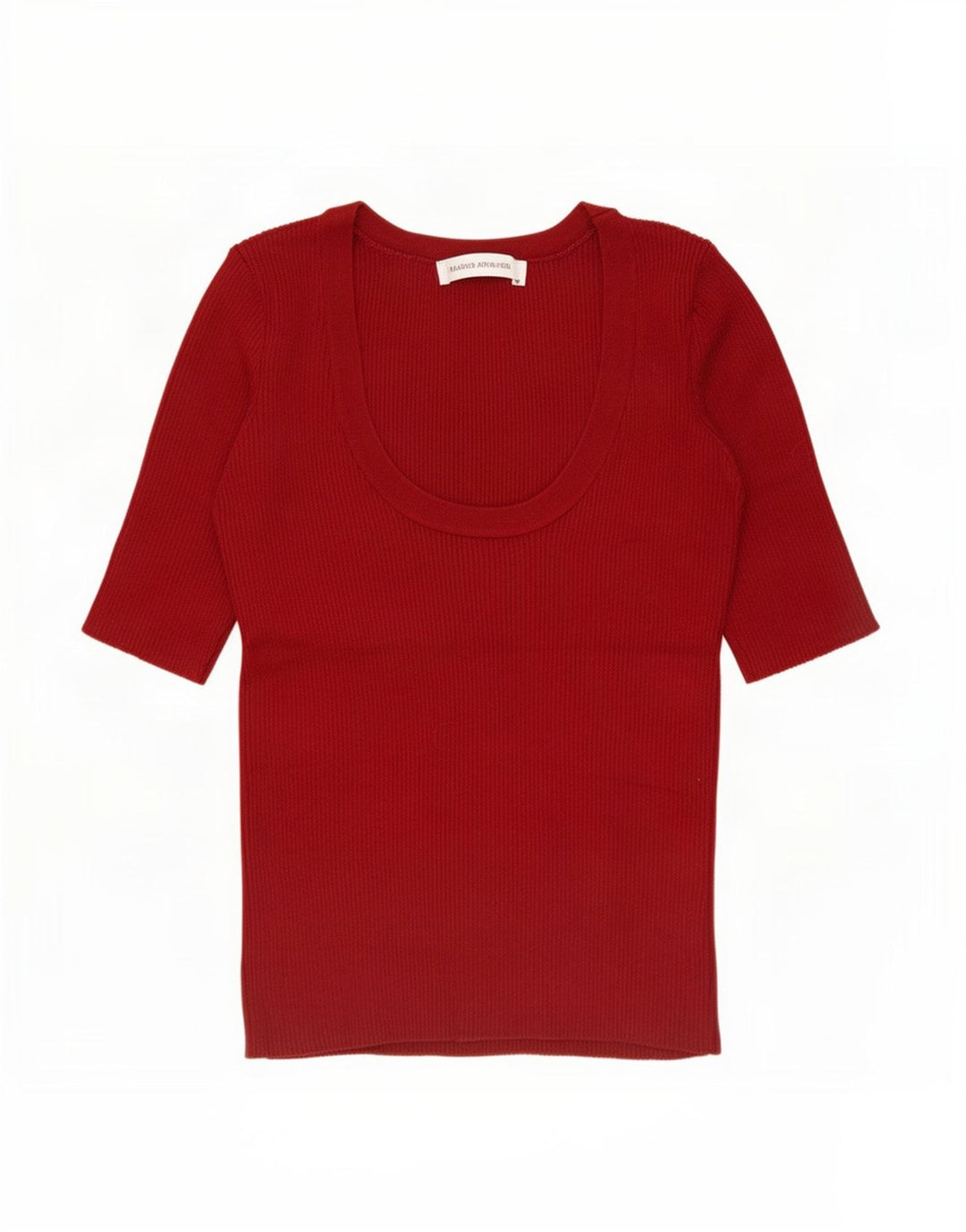 Zara Γυναικεία Μπλούζα Τοπ UK 8 Small Burgundy