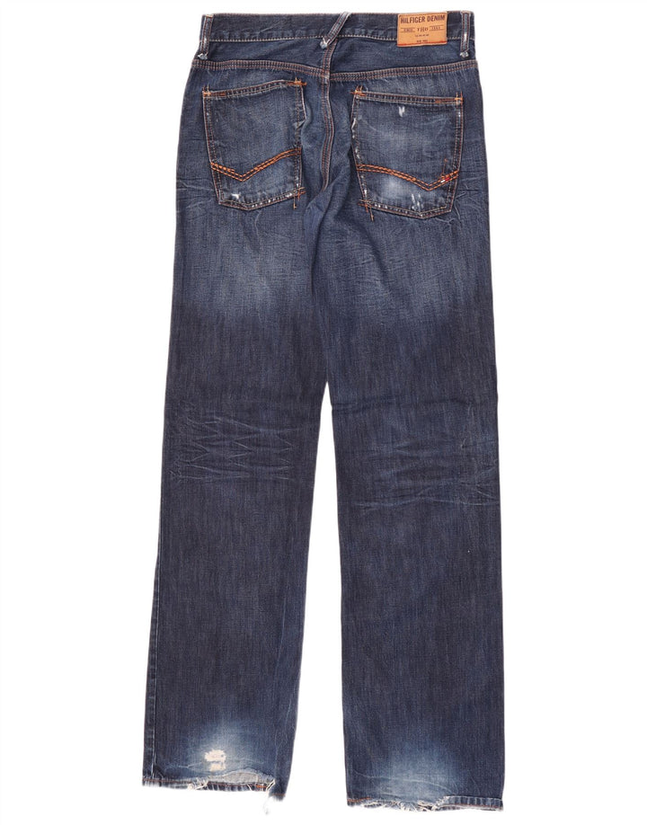 Ανδρικό τζιν Tommy Hilfiger Distressed Straight W31 L36 Blue