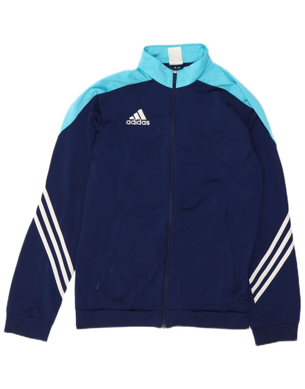 Ανδρική φόρμα ADIDAS Top Jacket Small Navy Blue Colourblock Polyester