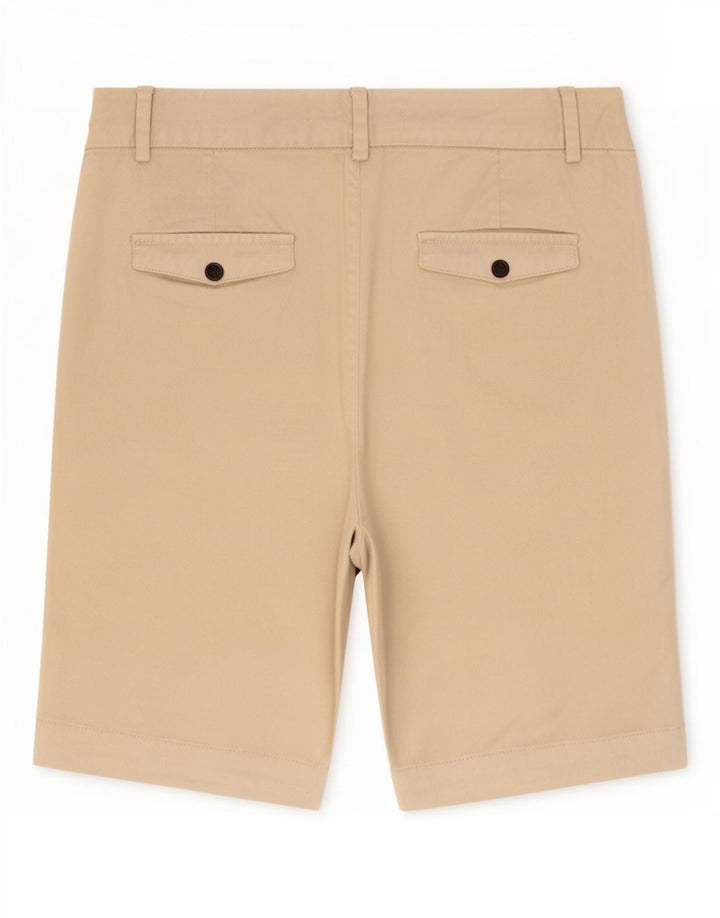 Zara Γυναικείο Σορτς Chino Μεγάλο W32 Μπεζ