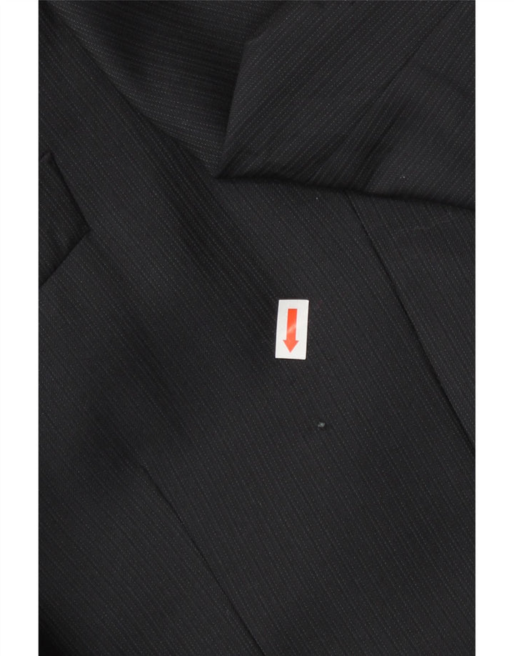 CERRUTI Mens 3 Button Blazer Jacket UK 38 Medium Black Wool Vintage Cerruti and Second-Hand Cerruti from Messina Hembry 