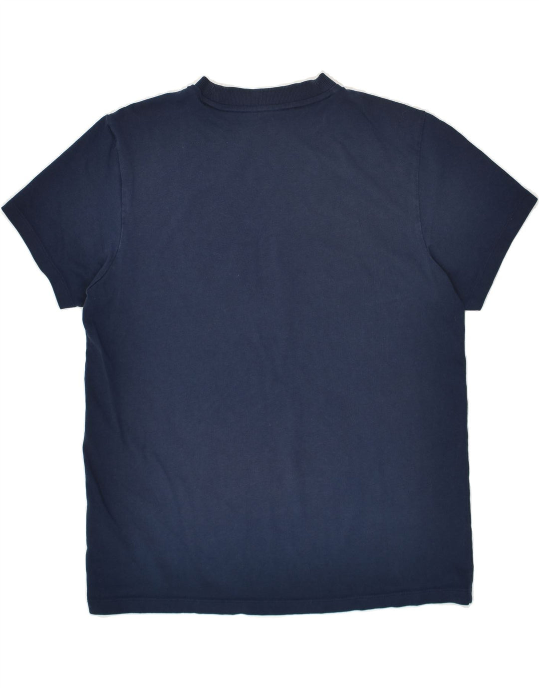 ADIDAS Womens Graphic T-Shirt Top UK 12 Medium Navy Blue Cotton | Vintage Adidas | Thrift | Second-Hand Adidas | Used Clothing | Messina Hembry 