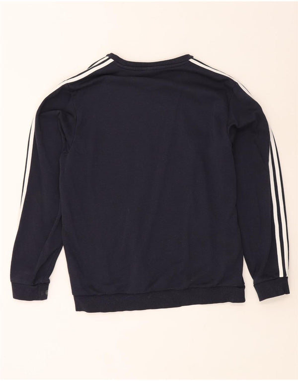 Ανδρικό φούτερ Adidas Jumper Large Navy Blue από βαμβάκι