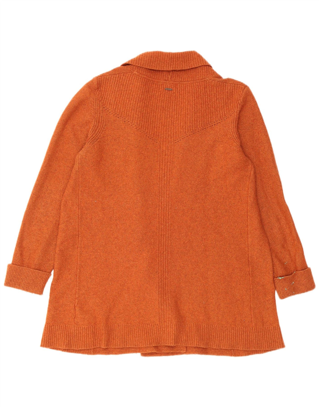 White Stuff Γυναικεία ανοιχτή ζακέτα UK 14 Large Brown Nylon