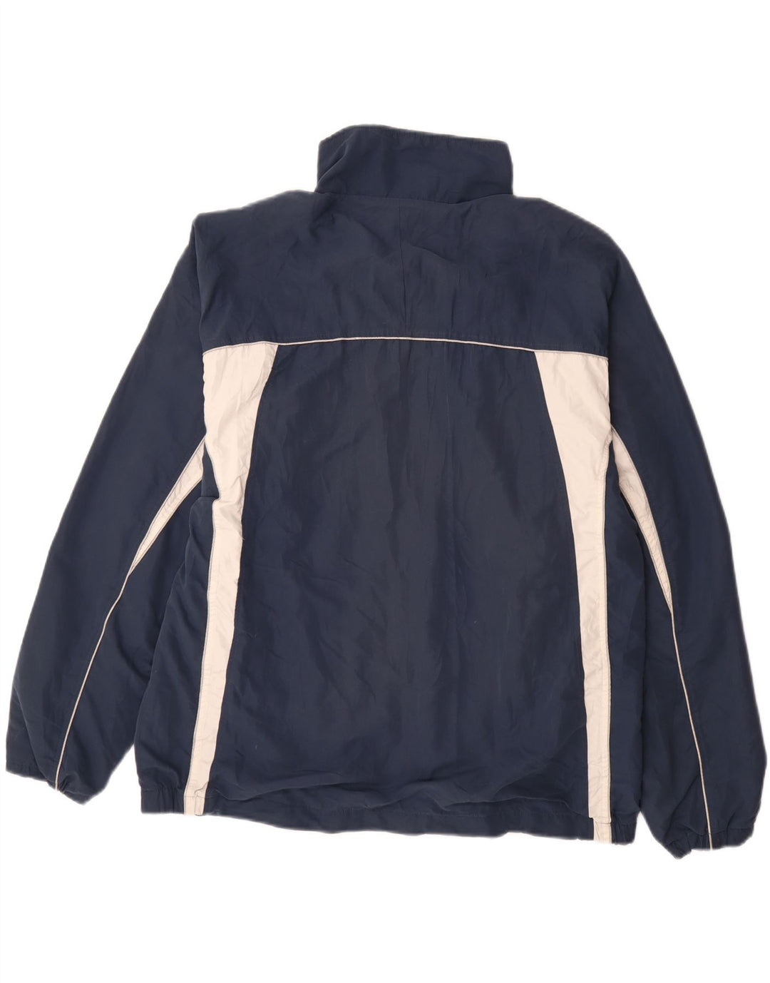 Ανδρική φόρμα ASICS Top Jacket XL Navy Blue Colorblock Polyester