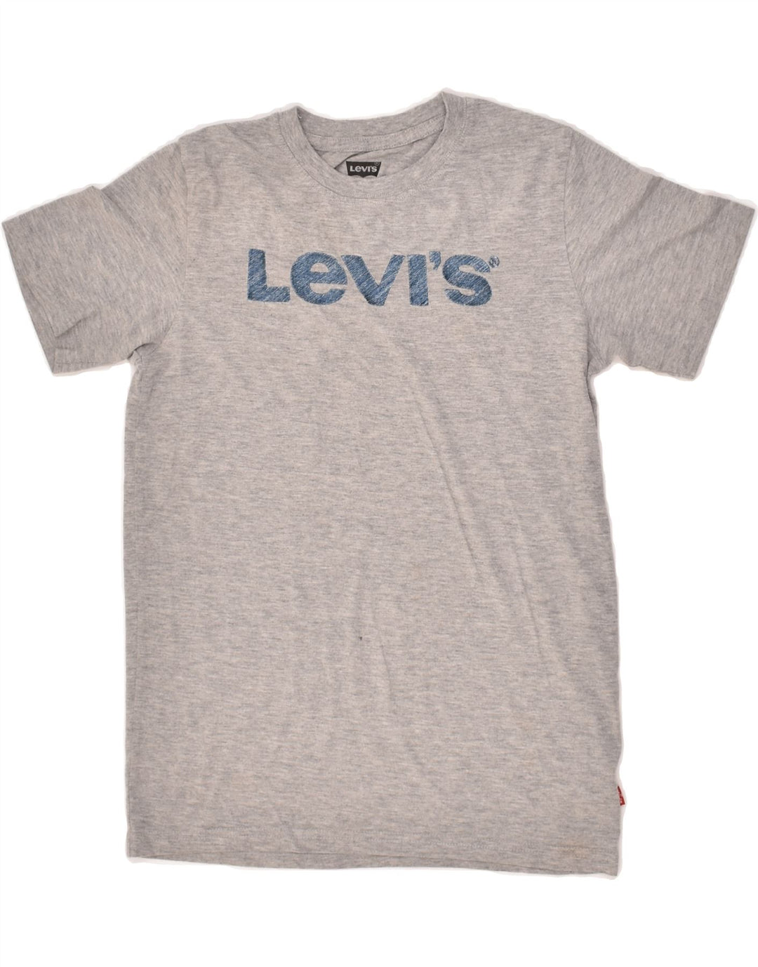 LEVI'S Boys Graphic T-Shirt Top 12-13 Years Large Grey Cotton | Vintage Levi's | Thrift | Second-Hand Levi's | Used Clothing | Messina Hembry 