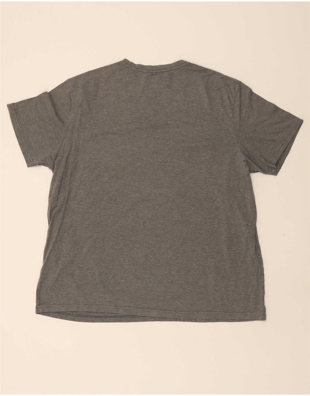 LEE Mens Graphic T-Shirt Top XL Grey Striped Cotton