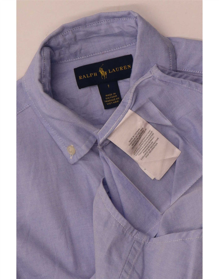 Ralph Lauren Boys πουκάμισο 6-7 ετών Μπλε βαμβακερό