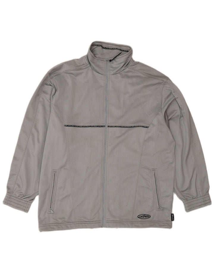 Γυναικεία φόρμα Lotto Oversized Top Jacket UK 16 Large Grey Colourblock