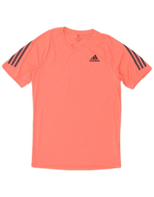 Adidas Ανδρικό T-Shirt Aeroready Top Medium Pink Polyester